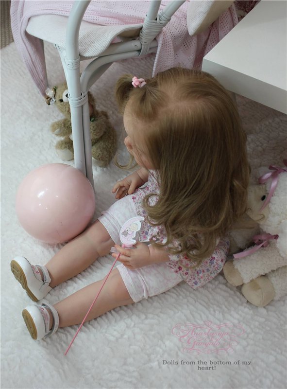 Ласковая Лиза. Кукла реборн Анастасии Гангало