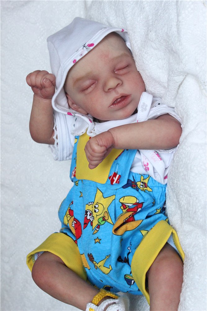 Прототип Кларк скульптора Саманта Грегори. Кукла реборн Светланы Преображенской