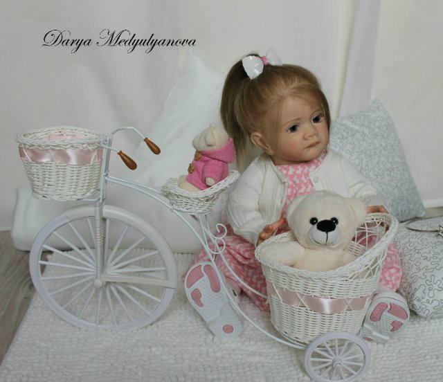 Моя принцесса Gloria! Frida от Karola Wegerich. Кукла реборн Дарьи Медюляновой