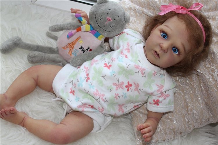 Малышка-реборн из молда Маленка (фото 9)