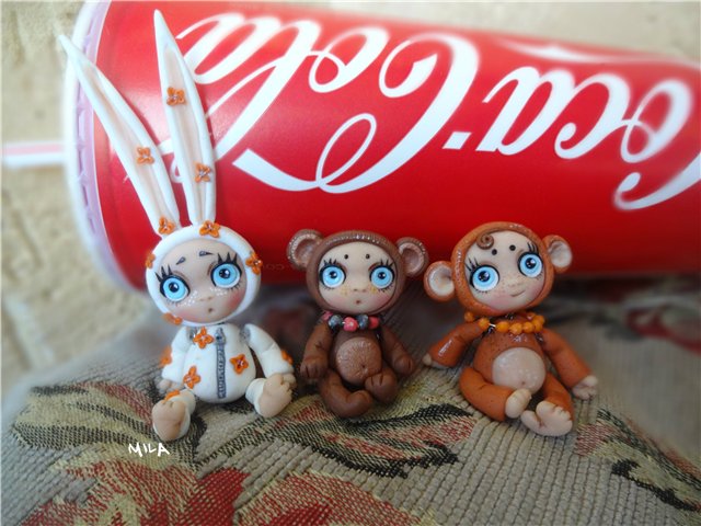 Игрушки для кукол. Зверята от Милы