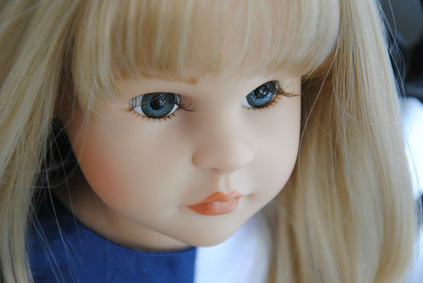 Мой мечтательный ангелочек. Жизель II 2005г от Gotz & Steiff (фото 8)