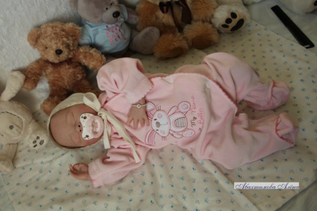 Кукла реборн Миля. Молд Sadie (фото 6)