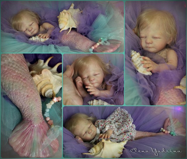 Тасенька. Русалочка. Куклы реборн Елены Ядриной