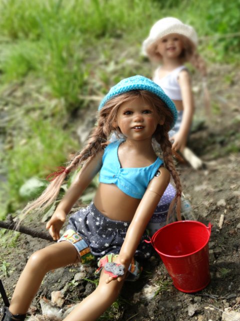 Мои рыбачки — Куклы Annette Himstedt (Аннетт Химстедт): коллекционные