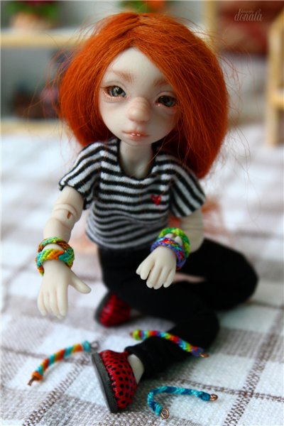 Фиби, фенечки, и прочее, прочее, прочее... Авторская бжд - мышка Лидии Снуль. BJTales (фото 9)