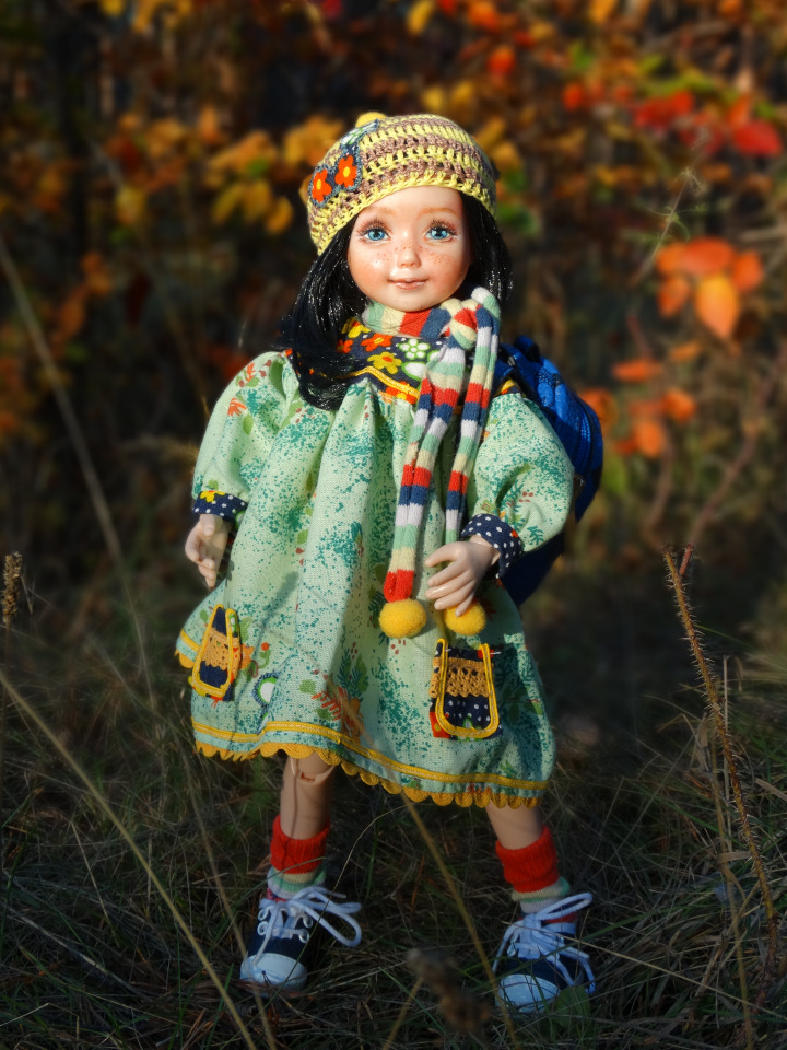 Любимые куколки Jolina в осеннем лесу (фото 8)
