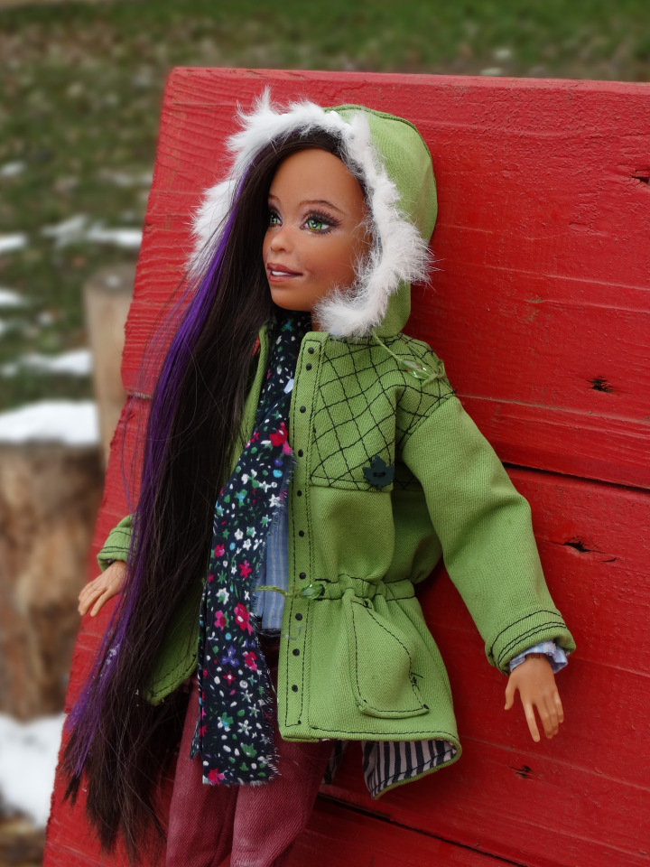 Первый снег | Бэйбики Первый снег — ООАК и кастом Барби (Barbie): репейнт