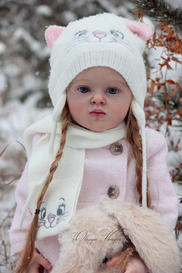 Любите ли вы Зиму так, как люблю ее я? Нэлли, кукла реборн Олеси Венгер