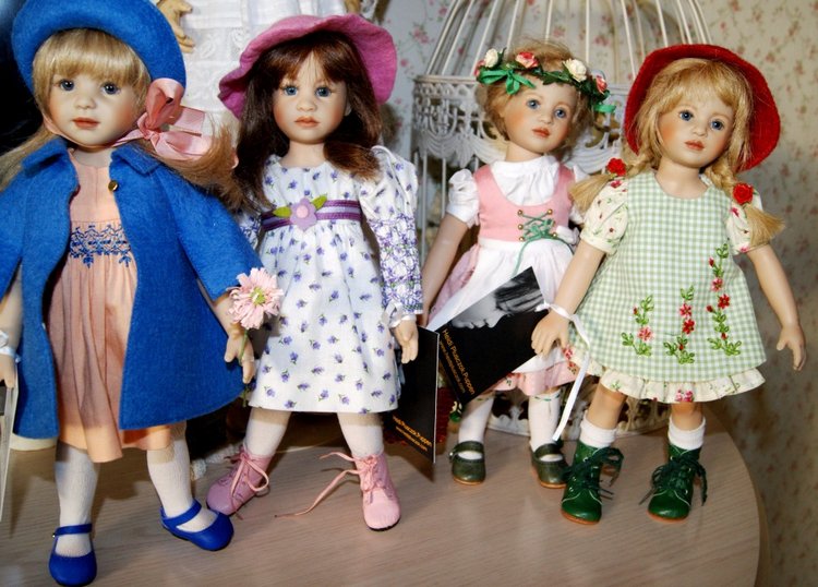 Плюшек много не бывает - маленькие принцессы от Heidi Plusczok