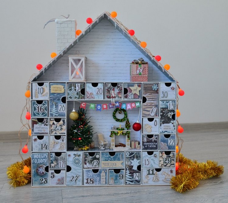 Адвент календарь с миниатюрой "Декабрь - самый волшебный месяц!" (фото 10)