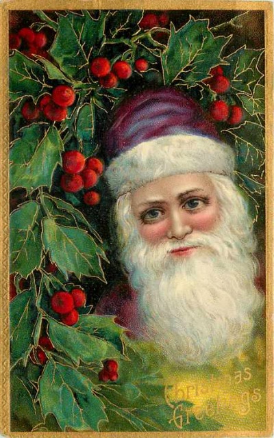 Немного прекрасного IV - старинные открытки Рождество (фото 2)