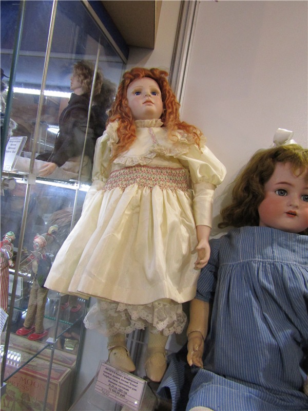 Музей Истории Игрушки. Выставка в Гостином дворе 16-18 декабря 2016. Винтаж и антиквариат. Фотообзор