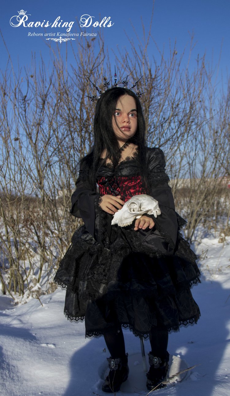 Готичная Габриэль. Gothic girl Mahafsoun