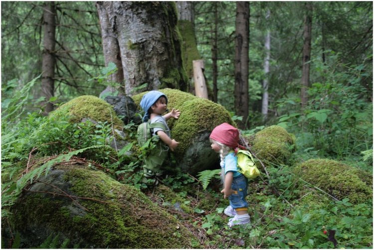 Как мы горы покоряли — Куклы Rosemarie Anna Muller (Мюллер): Вихтели (Wichtel)