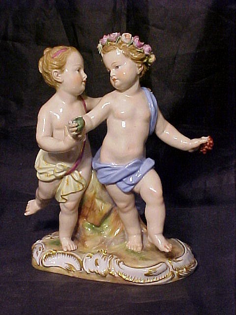 Детки Meissen, продолжение: Купидончики, Херувимчики, Валентинчики (фото 4)