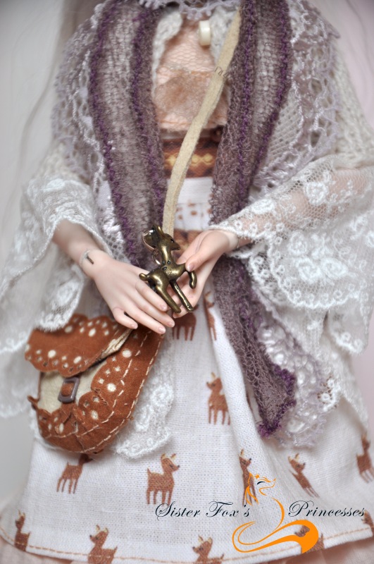 Фарфоровая шарнирная кукла Оленька от SisterFox (фото 4)