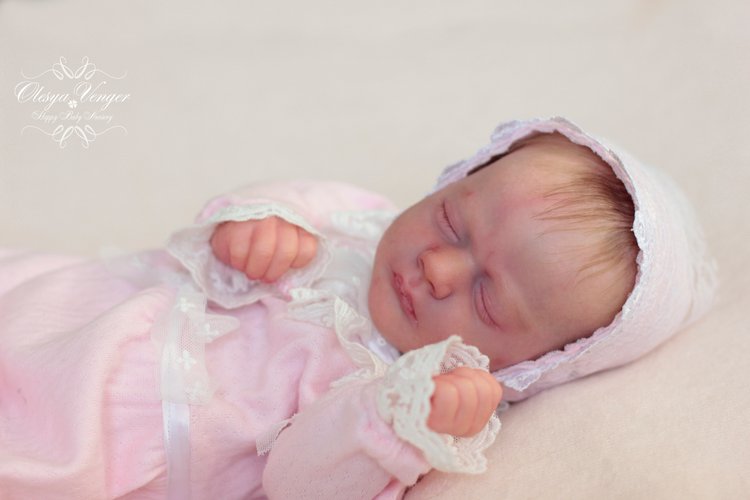 Моя кроха Эшли. Кукла реборн Олеси Венгер