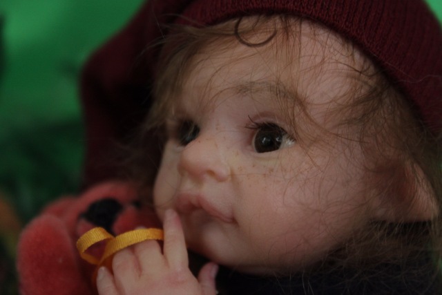 Малышок, кукла реборн Элины Кудрявцевой