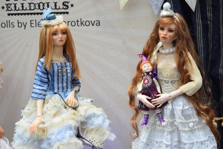 VIII Московская международная выставка Искусство куклы. Таланты и поклонники. Часть I