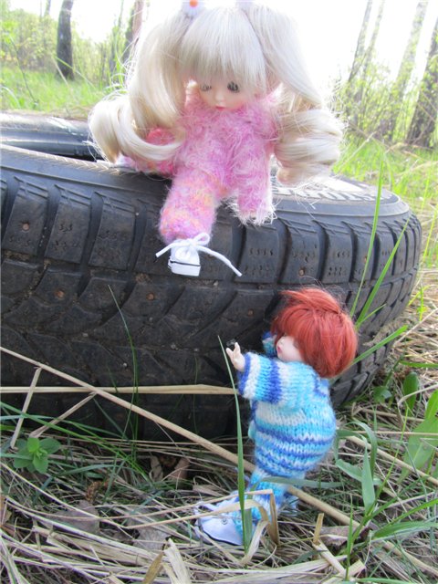 Весенний день... или как девочки ходили на пикник.№2