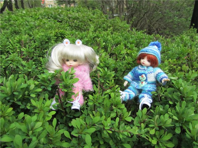 Весенний день... или как девочки ходили на пикник.№1 (фото 8)