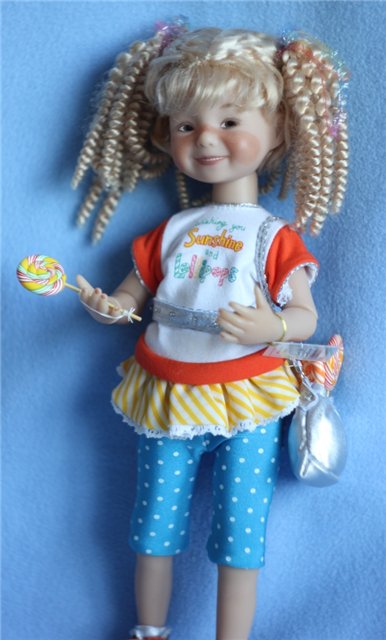 Шарнирочки-Кудряшечки. Девчонки - хулиганочки! Коллеккционные куклы Ashton Drake