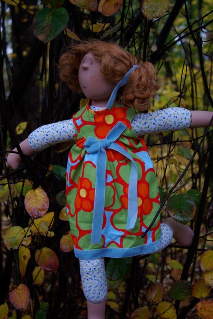 Может быть Janni, а может быть...Коричка? Игровая кукла от Zwergnaze