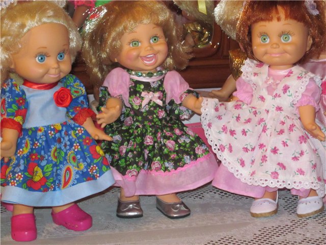 Мои очаровательные малышки бэби фейсики. Galoob Baby Face doll (фото 4)