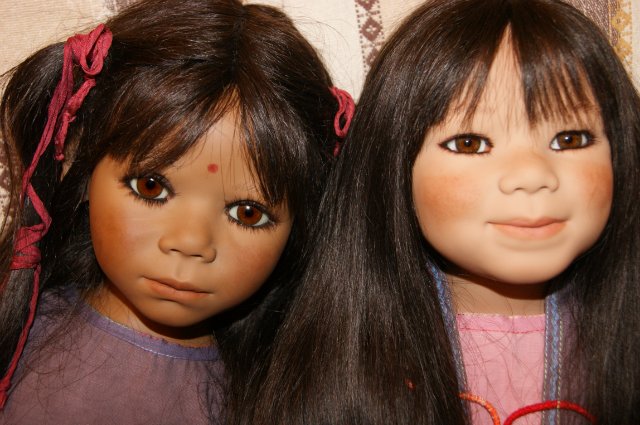 Kavita от Annette Himstedt - глаза смотрящие в душу