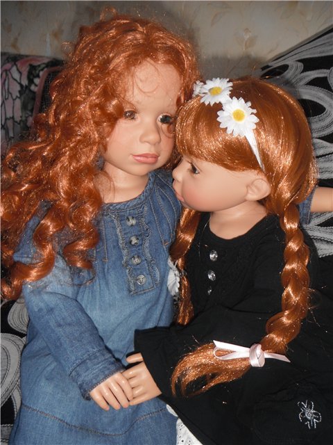 Две любимые рыжули. Куклы Памелы Эрфф, Pamela Erff (фото 10)