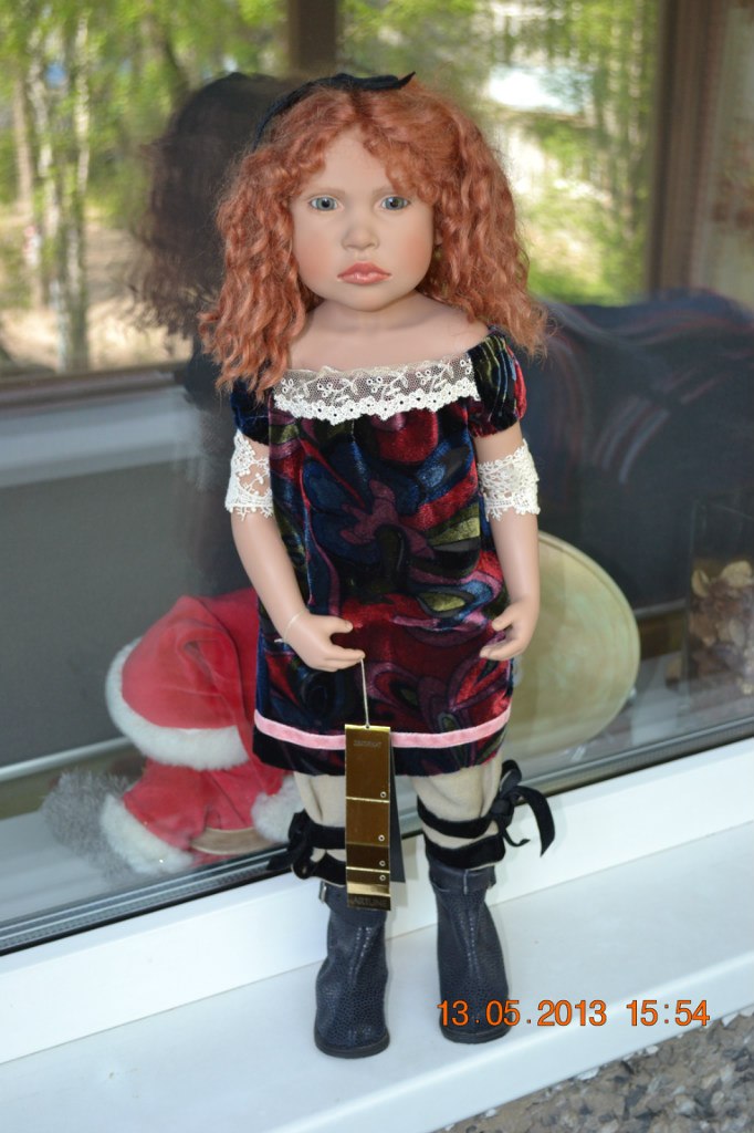 Коллекционная кукла Aida от zwergnase или приезд очередной гостьи (фото 5)