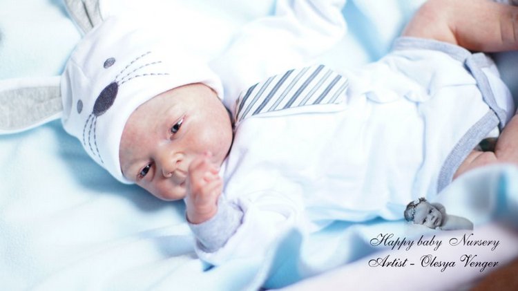 Андрейка-Веселейка. Кукла реборн Олеси Венгер