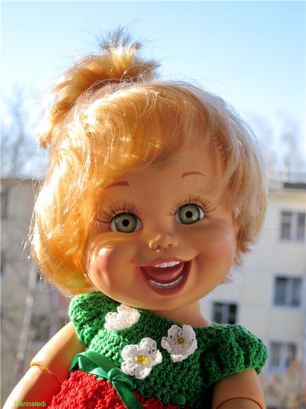Натали - сладкая ягодка! Кукла Galoob Baby Face (фото 10)