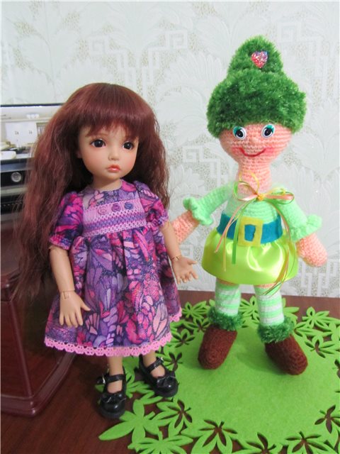 Ингрида - Ёлочкина, весёлая ,новогодняя девочка (фото 2)