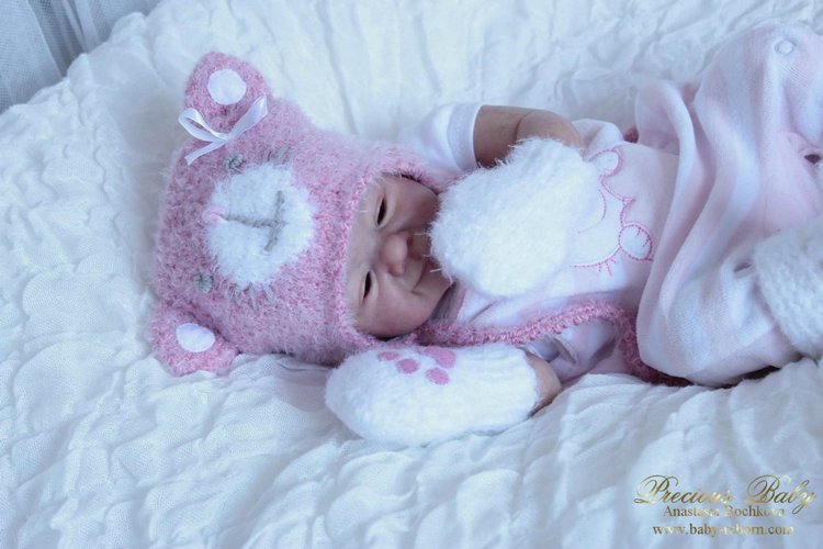 Мой маленький котёнок! Кукла реборн Анастасии Бочковой