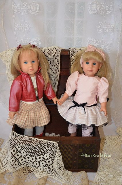 Двое из ларца одинаковы с лица. Куклы Darlene и Marie Gotz (фото 5)