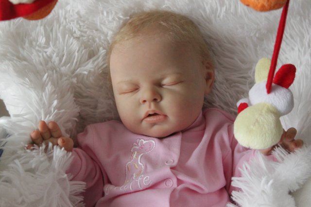 Еще одно спящее солнышко... Ноашечка... Куколка реборн Виктории Вишни