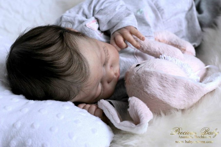 Малышка Квини. Кукла реборн Анастасии Бочковой