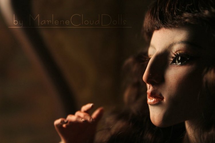 Новая девушка, авторская кукла Гая