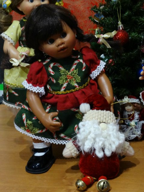 Ёлка в моём детском саду — Одежда и обувь для кукол своими руками: фото