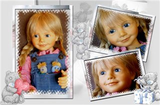 Коллекционная кукла EVA от Sieglinde Frieske