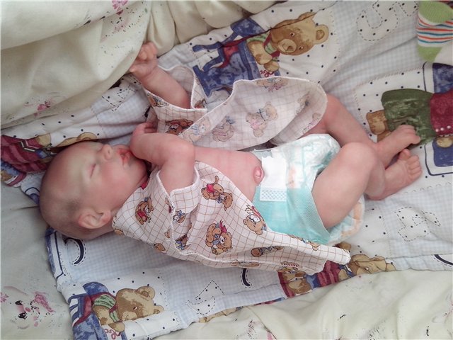 Куклы реборн Твин В и Жулиус (Твикс), дополнение (фото 8)