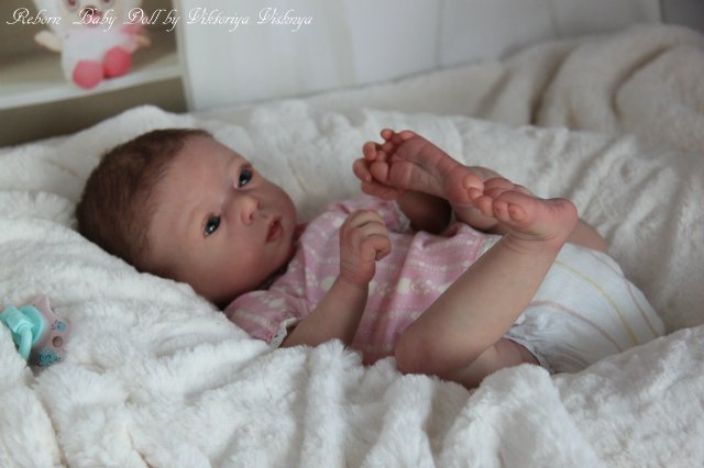 Аделиночка 2... Куколка реборн Виктории Вишни