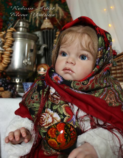 Барышня-крестьянка. Часть вторая - КРЕСТЬЯНКА. Куклы реборн Елены Ядриной (фото 5)