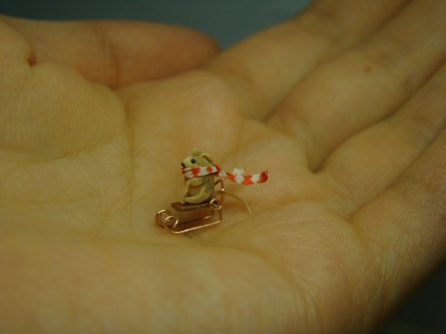 Ещё одна зимняя сказочка. Авторские игрушки своими руками (фото 2)