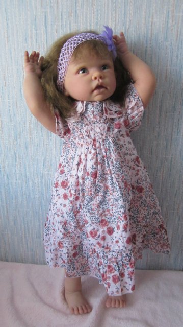 Моя малышка реборн Наташенька (фото 4)