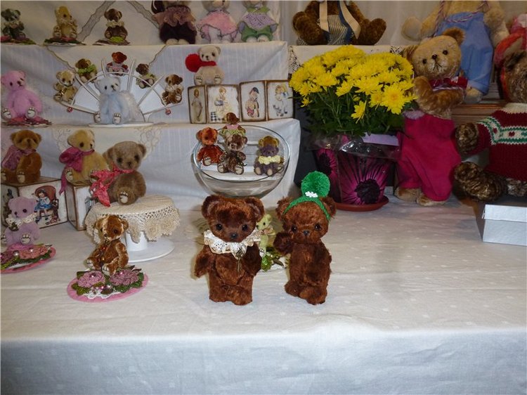 Moscow-Fair. Обзор выставки мишек и кукол на Тишинке - 2016 с маленьким Сильвестором