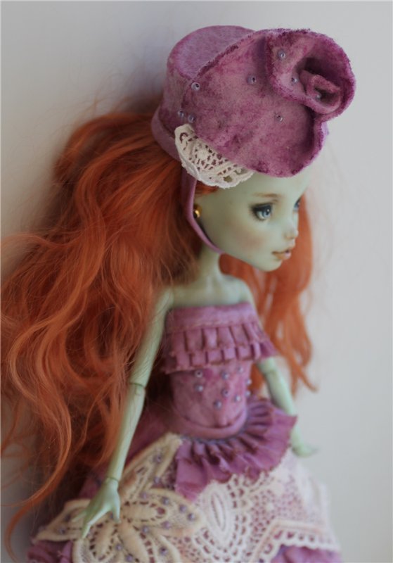 "Нежная роза" аутфит для куклы монстр хай (фото 9)