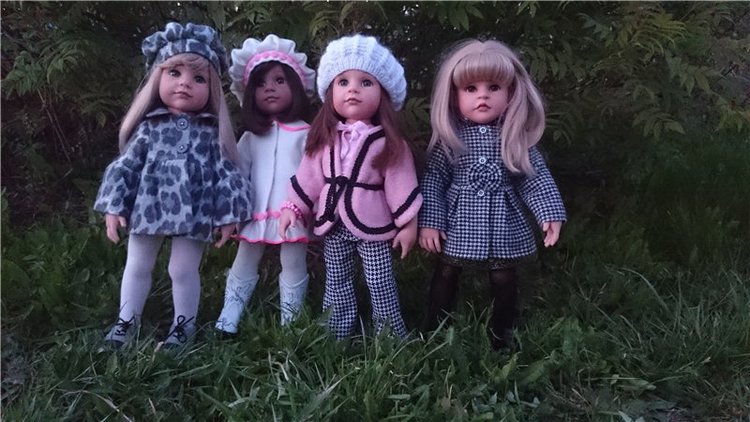 Весеннее настроение — Одежда и обувь для кукол своими руками: фото